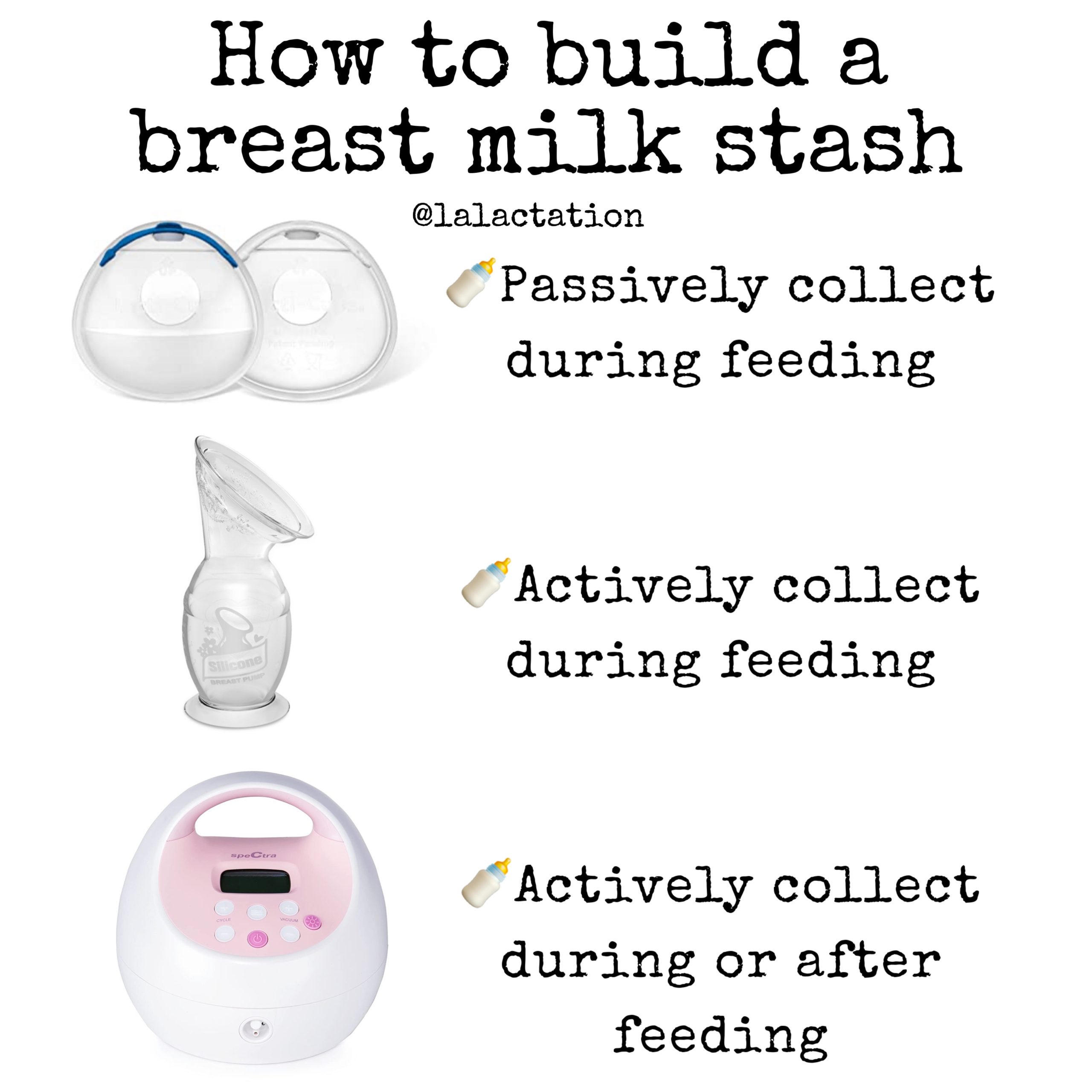 How To Build A Breast Milk Stash